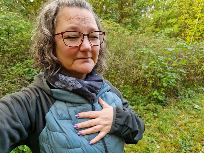Tåget rullar vidare med hjärtat som kompass